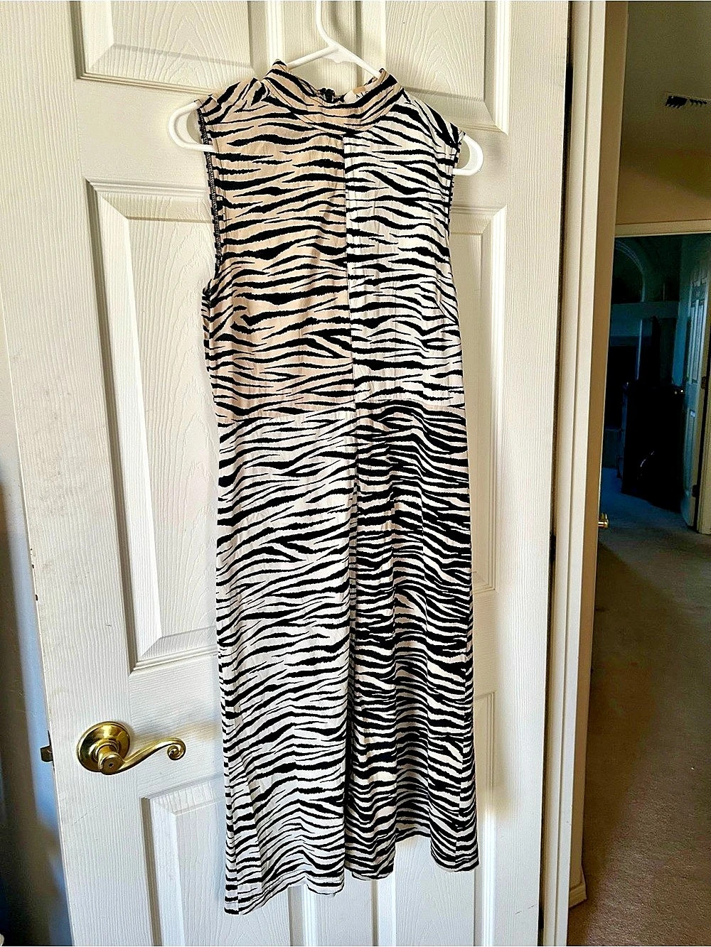 A.L.C. Animal Print Midi Dress